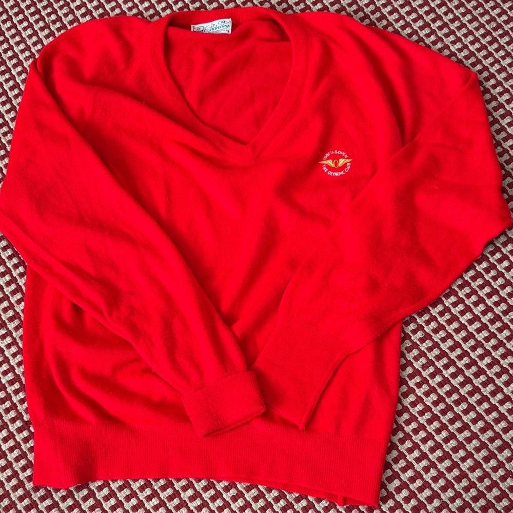 1987 U.S. Open The Olympic Club V Neck Sweater